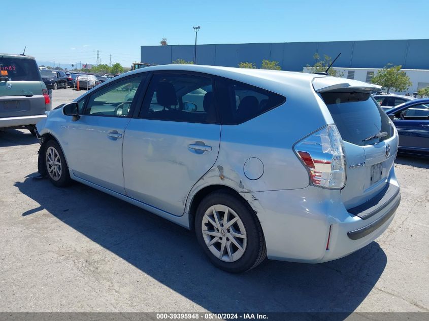 2014 Toyota Prius V Three VIN: JTDZN3EU2EJ011234 Lot: 39395948