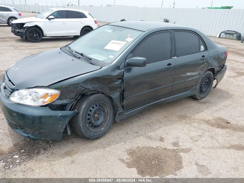2004 Toyota Corolla S VIN: 1NXBR32E24Z284797 Lot: 39395947