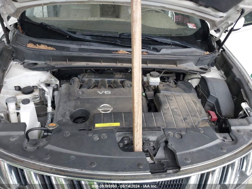 2009 Nissan Murano S VIN: JN8AZ18W19W102978 Lot: 39395950