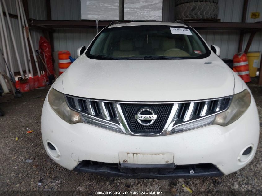 2009 Nissan Murano S VIN: JN8AZ18W19W102978 Lot: 39395950