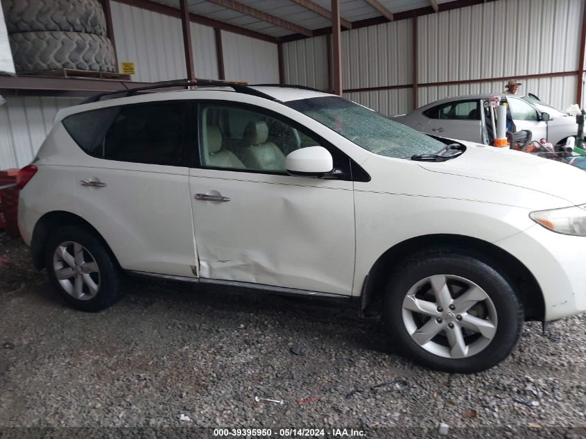 2009 Nissan Murano S VIN: JN8AZ18W19W102978 Lot: 39395950