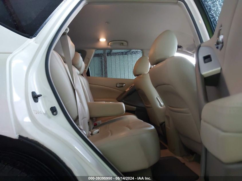 2009 Nissan Murano S VIN: JN8AZ18W19W102978 Lot: 39395950