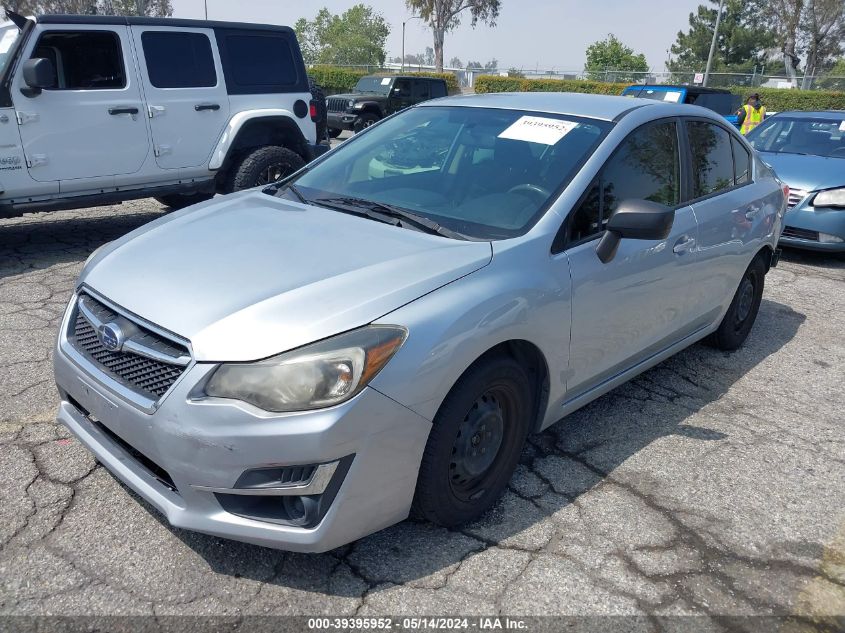 2016 Subaru Impreza 2.0I VIN: JF1GJAA65GH018371 Lot: 39395952