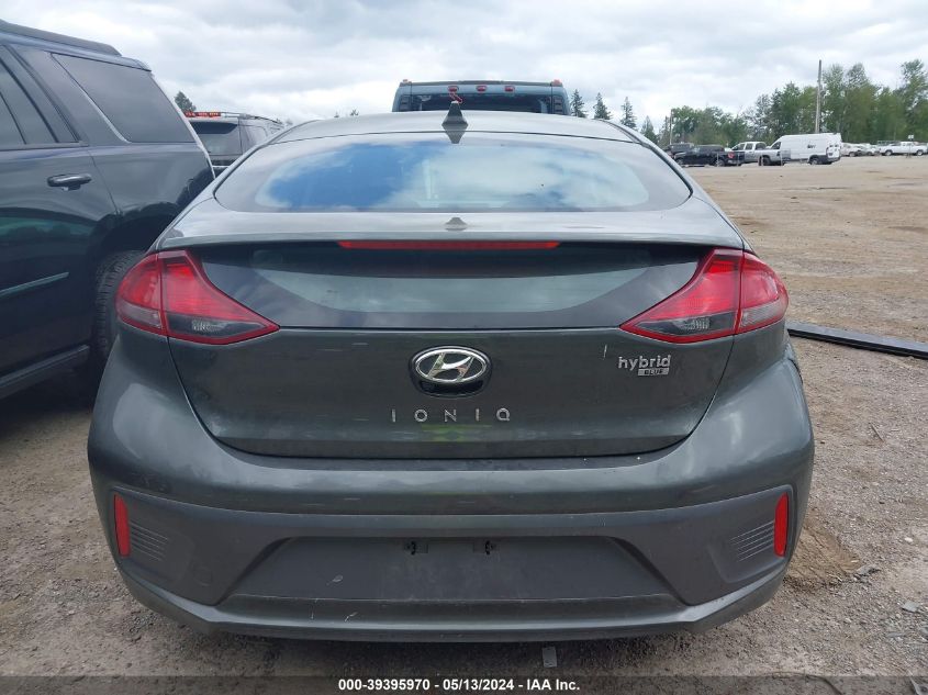 2020 Hyundai Ioniq Hybrid Blue VIN: KMHC65LC0LU238860 Lot: 39395970