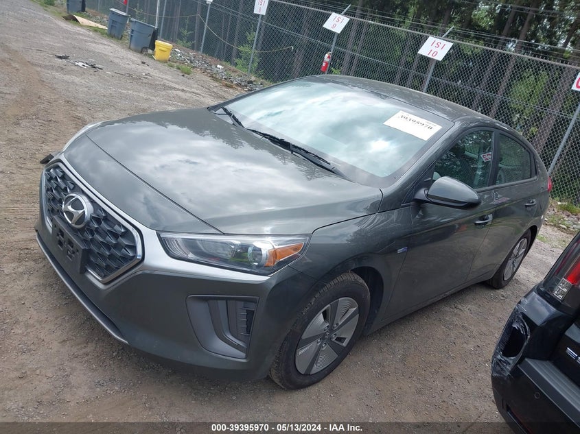 2020 Hyundai Ioniq Hybrid Blue VIN: KMHC65LC0LU238860 Lot: 39395970