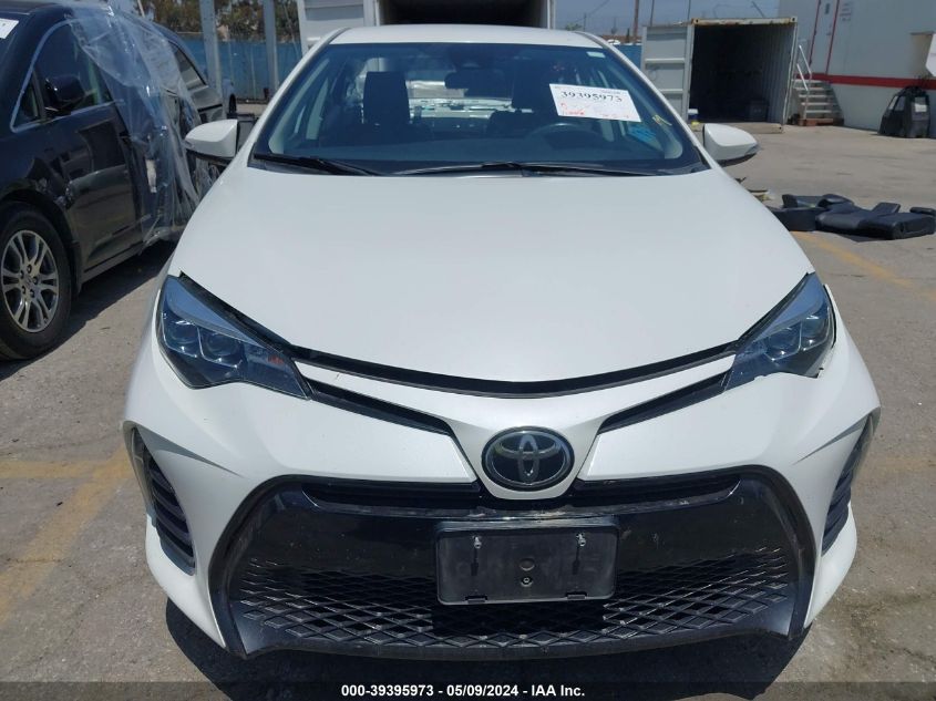 2019 Toyota Corolla Se VIN: 5YFBURHE1KP917748 Lot: 39395973