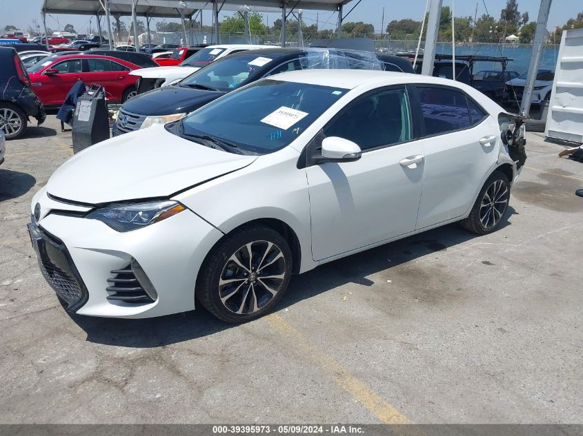 2019 Toyota Corolla Se VIN: 5YFBURHE1KP917748 Lot: 39395973