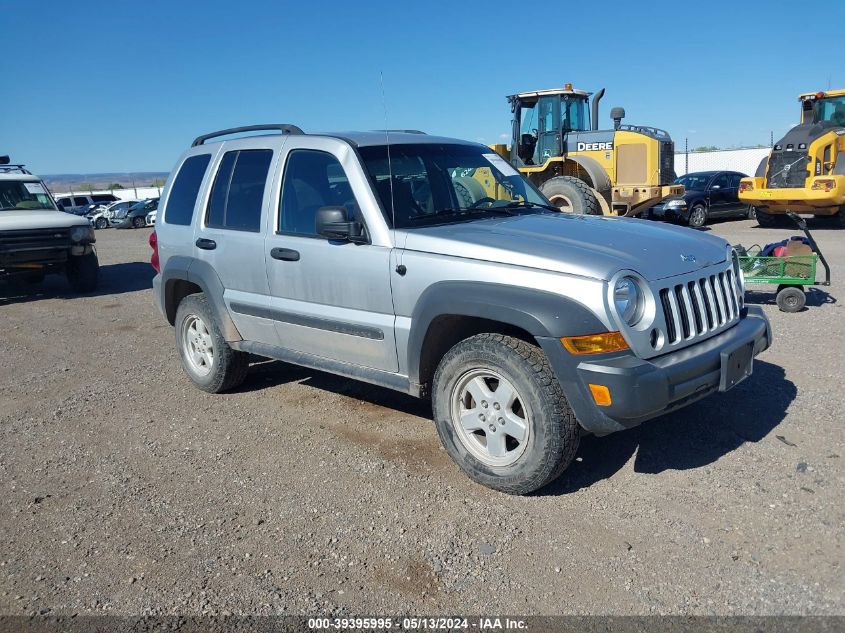 2006 Jeep Liberty Sport VIN: 1J4GL48K96W173714 Lot: 39395995