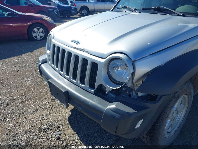 2006 Jeep Liberty Sport VIN: 1J4GL48K96W173714 Lot: 39395995