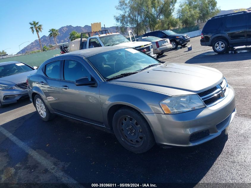 2013 Dodge Avenger Se VIN: 1C3CDZAB4DN628582 Lot: 39396011