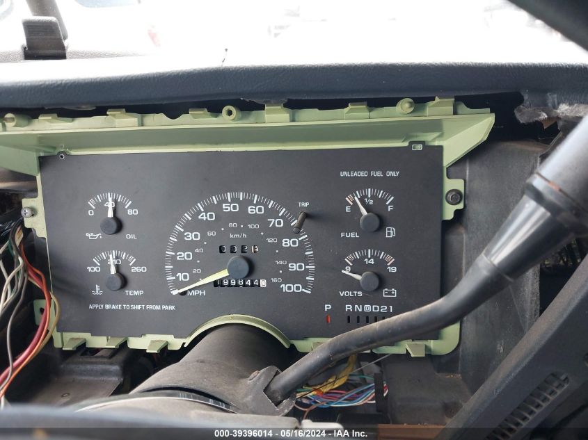 1995 Chevrolet Astro VIN: 1GCDM19WXSB234625 Lot: 39396014