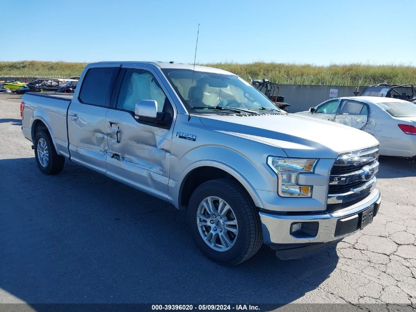 2015 Ford F-150 Lariat VIN: 1FTEW1CPXFFC62374 Lot: 39396020