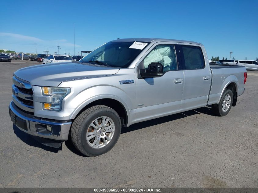 2015 Ford F-150 Lariat VIN: 1FTEW1CPXFFC62374 Lot: 39396020