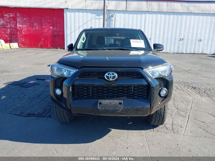 2015 Toyota 4Runner Sr5 VIN: JTEBU5JR5F5250459 Lot: 39396033