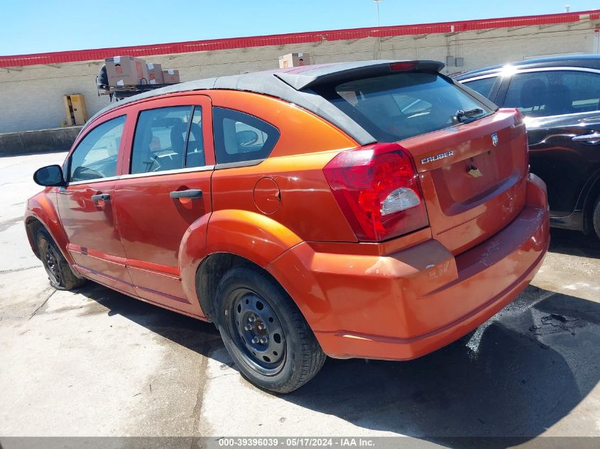 2008 Dodge Caliber Se VIN: 1B3HB28B88D634399 Lot: 39396039