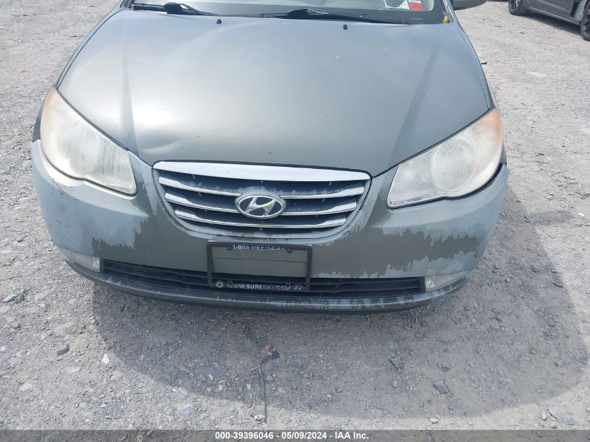 2010 Hyundai Elantra Gls VIN: KMHDU4AD4AU126270 Lot: 39396046