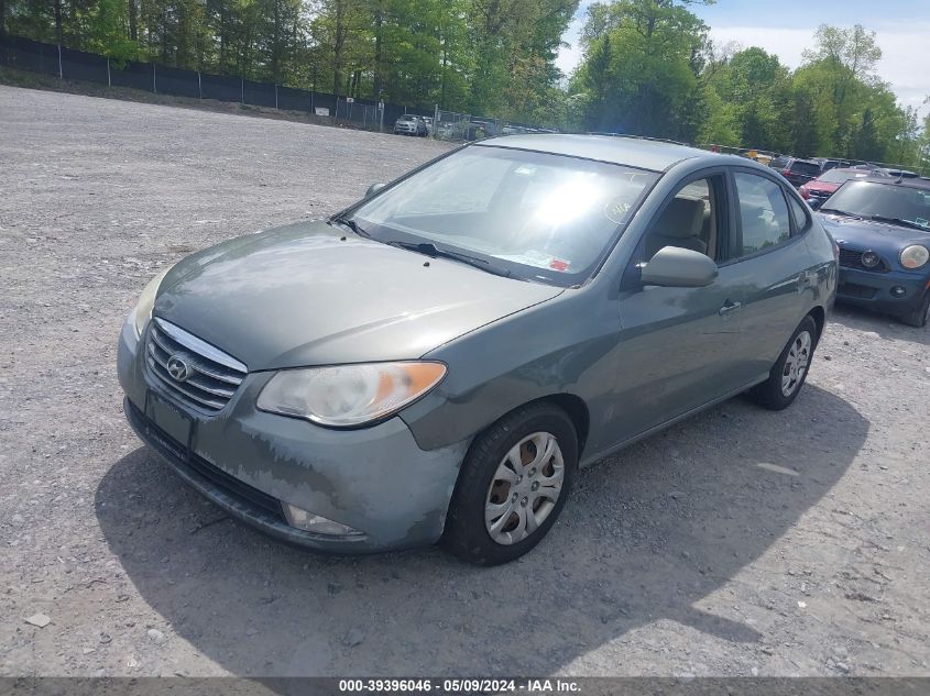 2010 Hyundai Elantra Gls VIN: KMHDU4AD4AU126270 Lot: 39396046