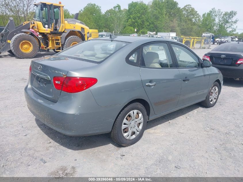 2010 Hyundai Elantra Gls VIN: KMHDU4AD4AU126270 Lot: 39396046