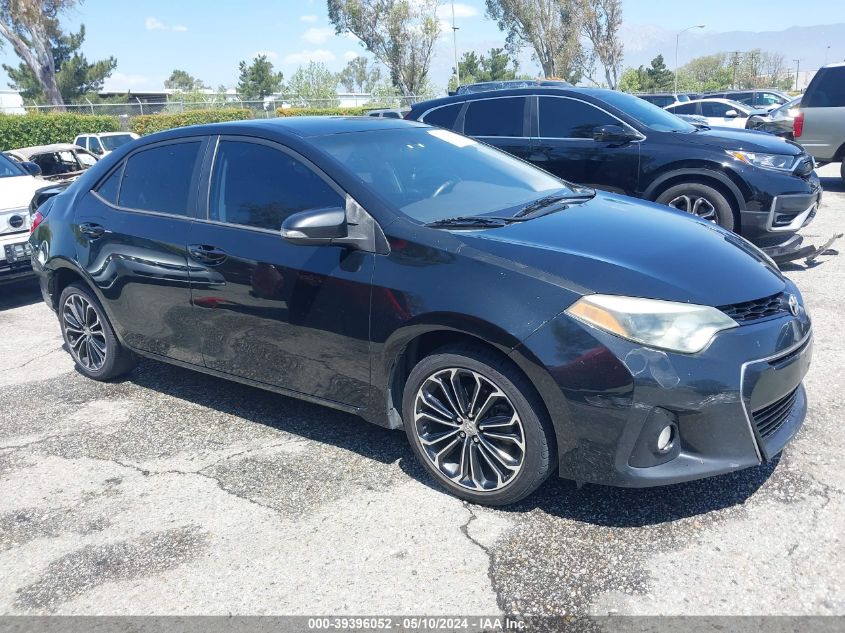 2015 Toyota Corolla S Plus VIN: 5YFBURHE7FP295081 Lot: 39396052