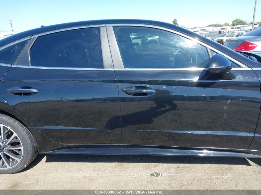 2022 Hyundai Sonata Limited VIN: KMHL34J2XNA225096 Lot: 39396062