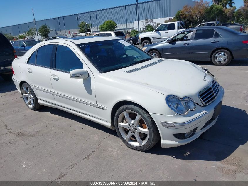 WDBRF52H27F881683 2007 Mercedes-Benz C 230 Sport