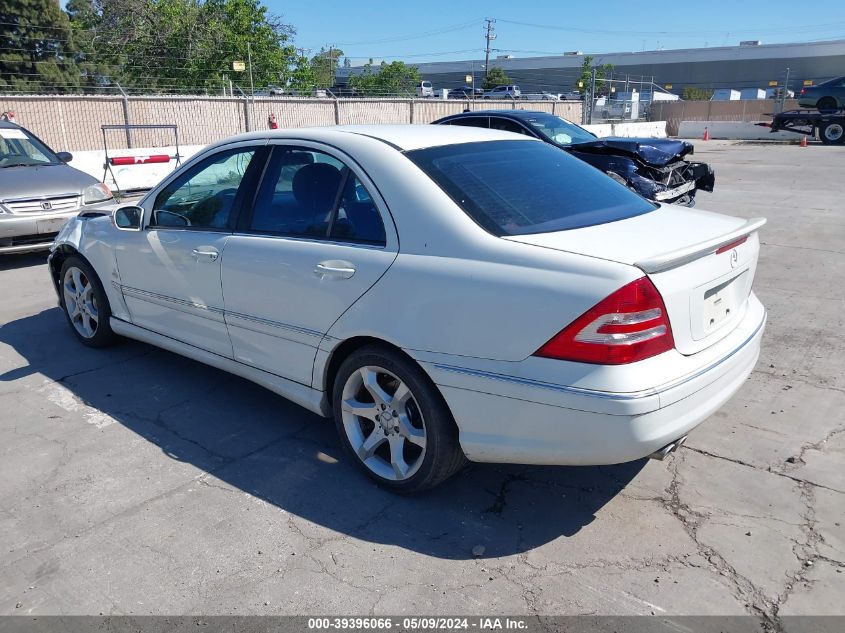 WDBRF52H27F881683 2007 Mercedes-Benz C 230 Sport