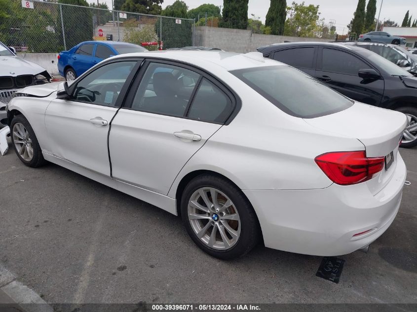 2016 BMW 320I VIN: WBA8E1G58GNU10924 Lot: 39396071