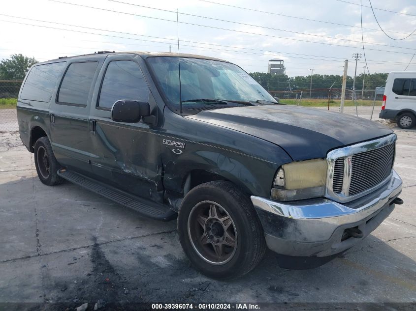 2000 Ford Excursion Xlt VIN: 1FMNU40L1YEA99448 Lot: 39396074