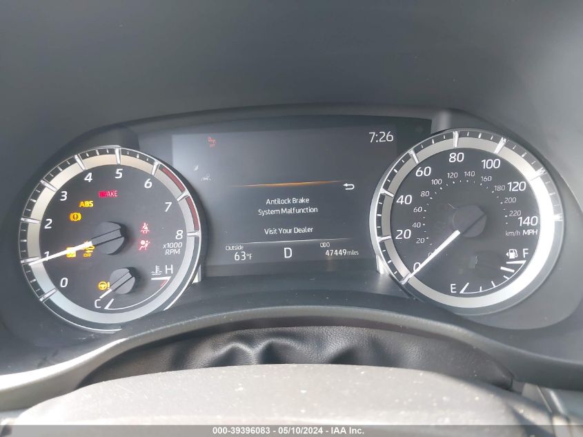 2023 Toyota Highlander Xle VIN: 5TDKDRAH6PS001876 Lot: 39396083