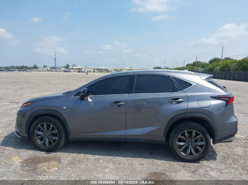 2018 Lexus Nx 300 F Sport VIN: JTJYARBZXJ2100948 Lot: 39396084