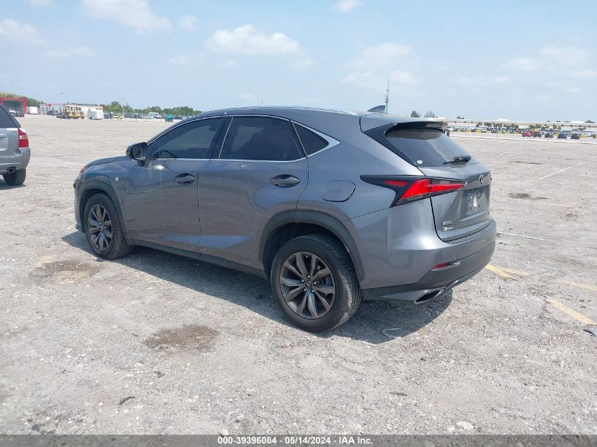 2018 Lexus Nx 300 F Sport VIN: JTJYARBZXJ2100948 Lot: 39396084