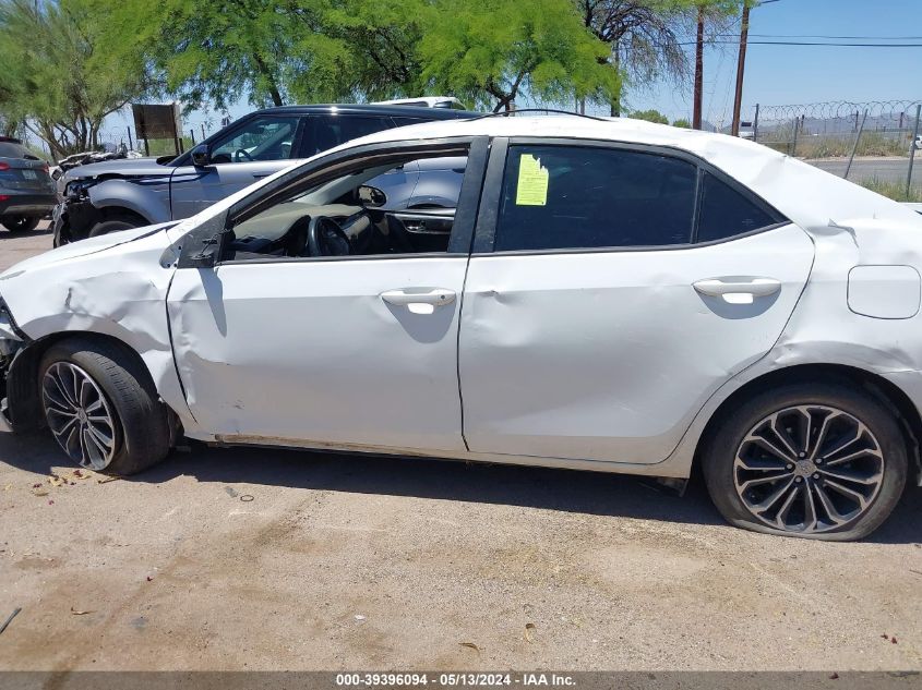 2015 Toyota Corolla L/Le/Le Pls/Prm/S/S Pls VIN: 5YFBURHE0FP217483 Lot: 39396094