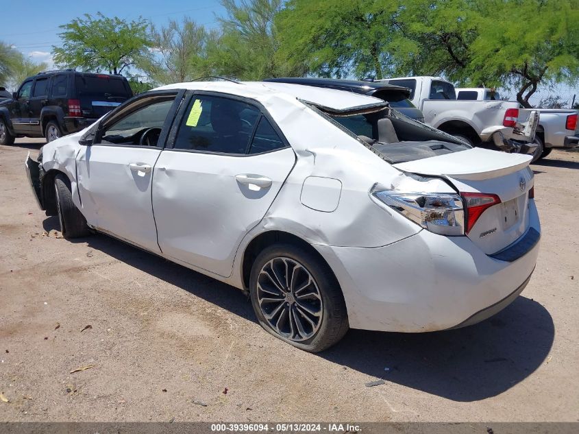 2015 Toyota Corolla L/Le/Le Pls/Prm/S/S Pls VIN: 5YFBURHE0FP217483 Lot: 39396094