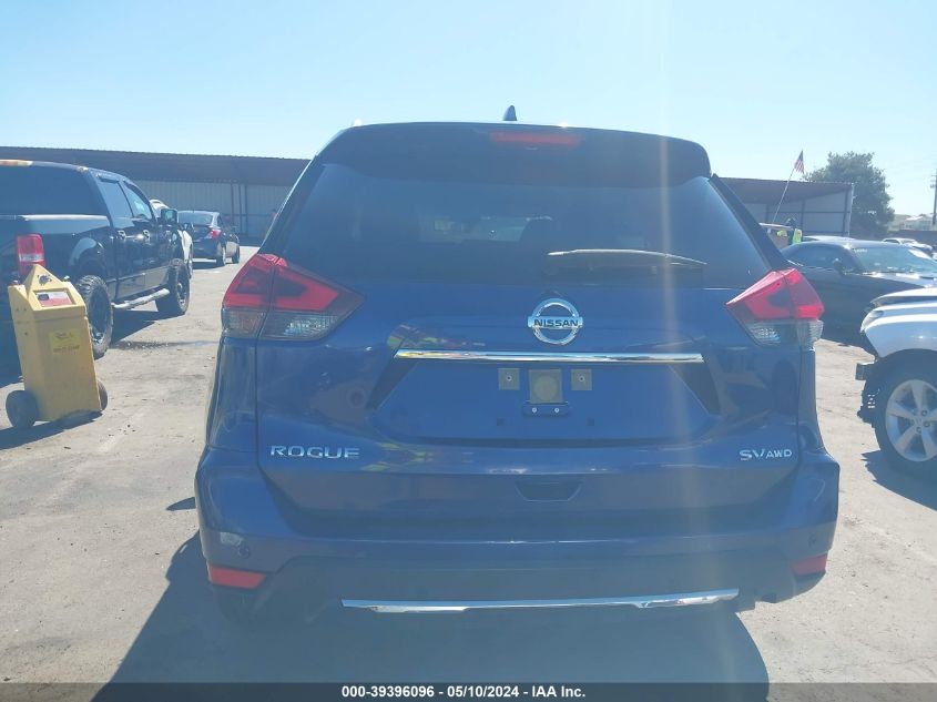 2020 Nissan Rogue Sv Intelligent Awd VIN: JN8AT2MV9LW103453 Lot: 39396096