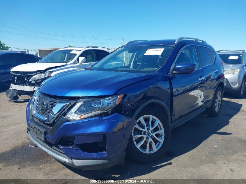 2020 Nissan Rogue Sv Intelligent Awd VIN: JN8AT2MV9LW103453 Lot: 39396096