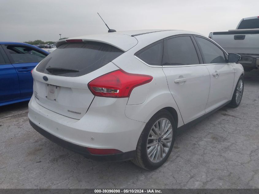 2017 Ford Focus Titanium VIN: 1FADP3N27HL349147 Lot: 39396098