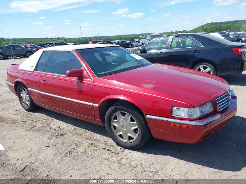 2001 Cadillac Eldorado Esc VIN: 1G6EL12Y21B102477 Lot: 39396099