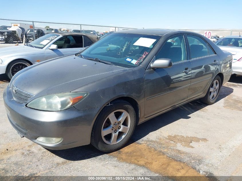 2004 Toyota Camry Se V6 VIN: 4T1BA32K54U033740 Lot: 39396102