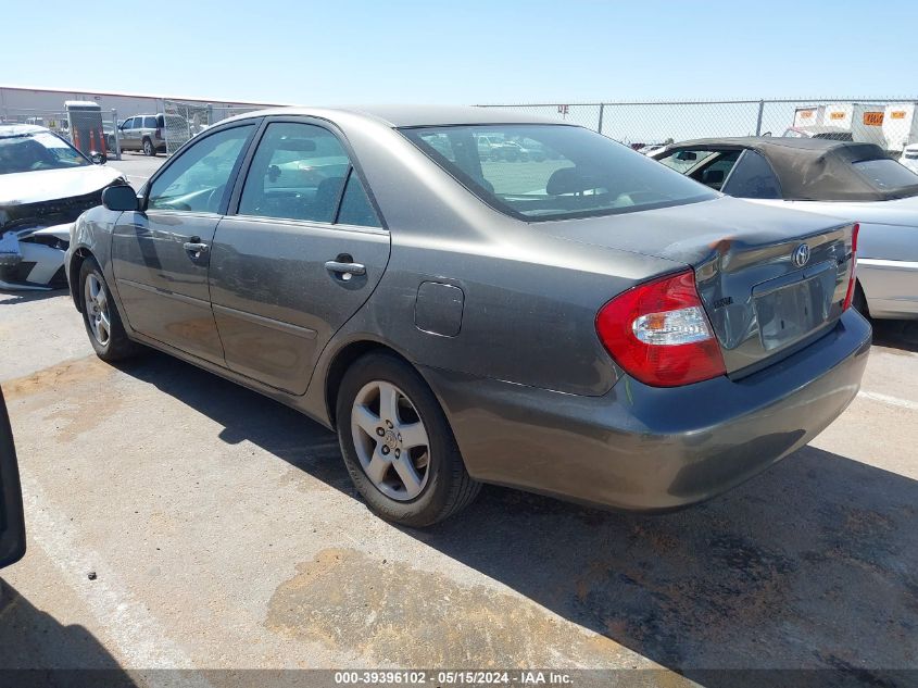 2004 Toyota Camry Se V6 VIN: 4T1BA32K54U033740 Lot: 39396102