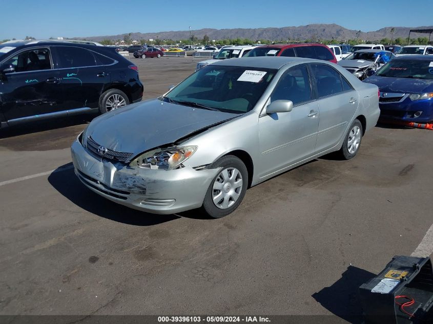 2004 Toyota Camry Le VIN: 4T1BE32K04U877284 Lot: 39396103