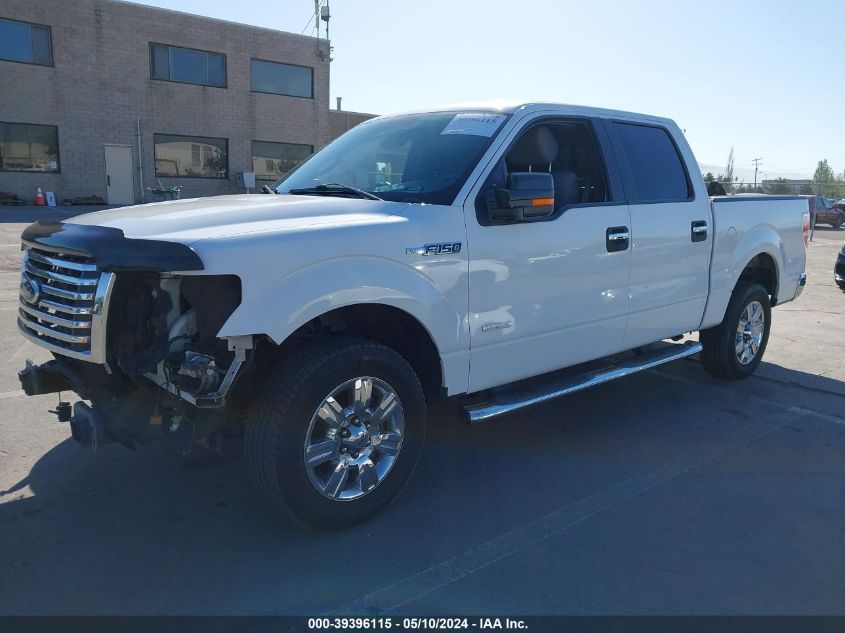 2012 Ford F-150 Fx2/King Ranch/Lariat/Platinum/Xl/Xlt VIN: 1FTFW1CT0CKD58258 Lot: 39396115