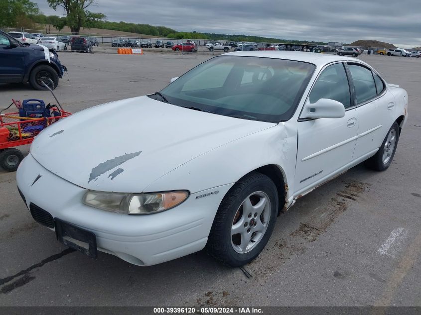 2000 Pontiac Grand Prix Se VIN: 1G2WJ52K9YF111923 Lot: 39396120