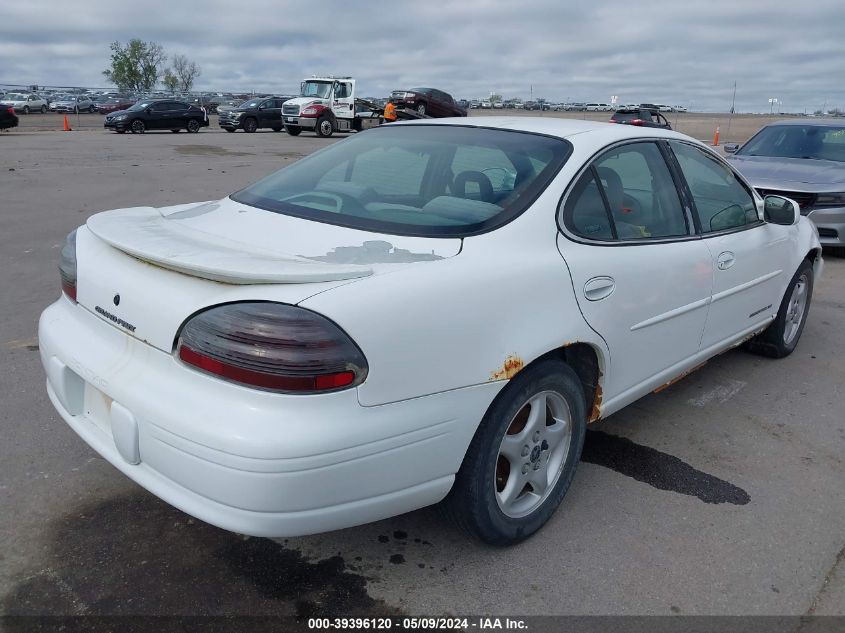 2000 Pontiac Grand Prix Se VIN: 1G2WJ52K9YF111923 Lot: 39396120