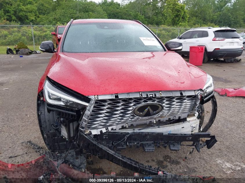 2022 Infiniti Qx55 Essential Awd VIN: 3PCAJ5K31NF112059 Lot: 39396126