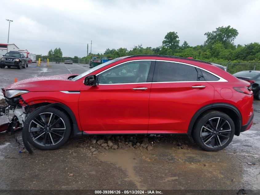 2022 Infiniti Qx55 Essential Awd VIN: 3PCAJ5K31NF112059 Lot: 39396126