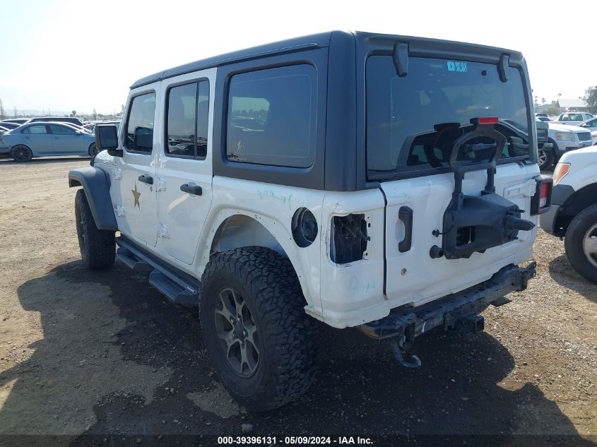 2018 Jeep Wrangler Unlimited Sport 4X4 VIN: 1C4HJXDG6JW319823 Lot: 39396131