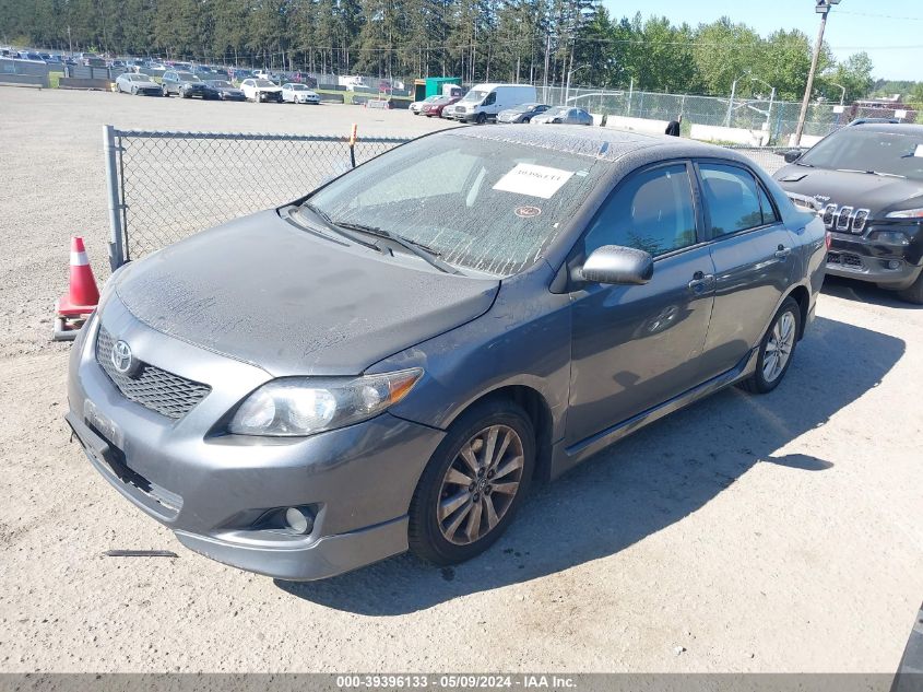 2010 Toyota Corolla S VIN: 2T1BU4EE8AC442282 Lot: 39396133