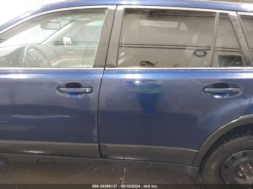 2010 Subaru Outback 2.5I Limited VIN: 4S4BRCKC2A3351804 Lot: 39396137