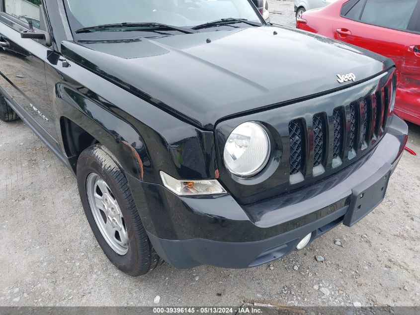 2015 Jeep Patriot Sport VIN: 1C4NJRBB0FD376866 Lot: 39396145