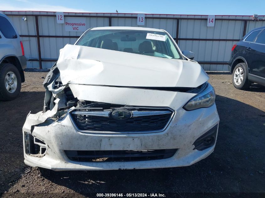 2019 Subaru Impreza 2.0I Premium VIN: 4S3GKAD61K3614280 Lot: 39396146